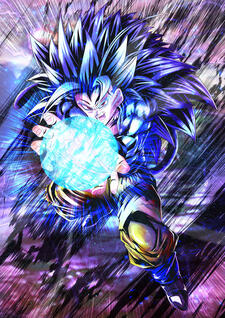 Redraw and color Page Goku ssj5